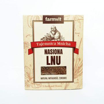 Pokaż szczegóły dla Farmvit Nasiona Lnu 200g Obrazek Farmvit Nasiona Lnu 200g