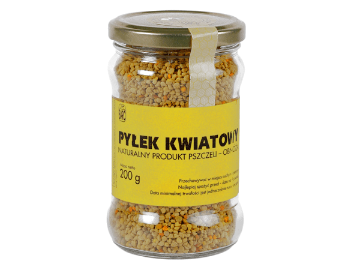 Pokaż szczegóły dla Barć Pyłek Kwiatowy 200g Obrazek Barć Pyłek Kwiatowy 200g
