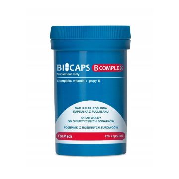 Pokaż szczegóły dla Formeds Bicaps B complex 120 kaps. Obrazek Formeds Bicaps B complex 120 kaps.