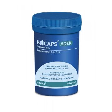 Pokaż szczegóły dla Formeds Bicaps ADEK 60 kaps. Obrazek Formeds Bicaps ADEK 60 kaps.