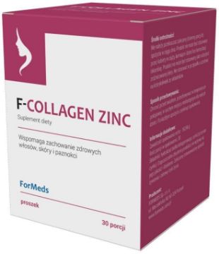 Pokaż szczegóły dla Formeds Kolagen z cynkiem w proszku 30 porcji Obrazek Formeds Kolagen z cynkiem w proszku 30 porcji