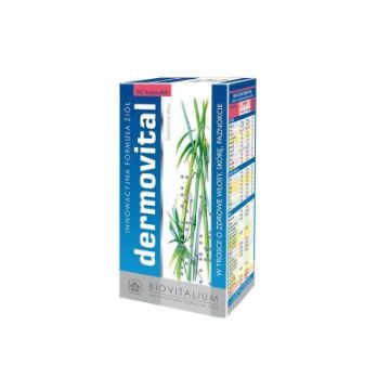 Pokaż szczegóły dla Biovitalium Dermovital 60 tabl. Obrazek Biovitalium Dermovital 60 tabl.