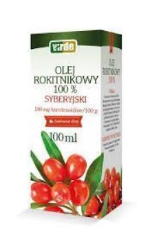 Pokaż szczegóły dla Virde Olej rokitnikowy 100% Syberyjski 100ml  Obrazek Virde Olej rokitnikowy 100% Syberyjski 100ml