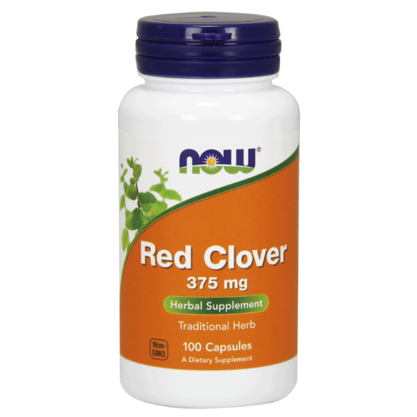 Obrazek Now Red Clover 375 mg 100 kaps.