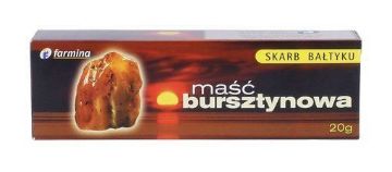 Pokaż szczegóły dla Farmina Maść Bursztynowa 20g Obrazek Farmina Maść Bursztynowa 20g