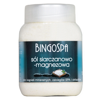 Pokaż szczegóły dla BingoSpa sól siarczanowo-magnezowa 1250g Obrazek BingoSpa sól siarczanowo-magnezowa 1250g