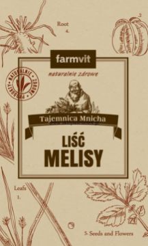 Pokaż szczegóły dla Farmvit Liść melisy 50g Obrazek Farmvit Liść melisy 50g