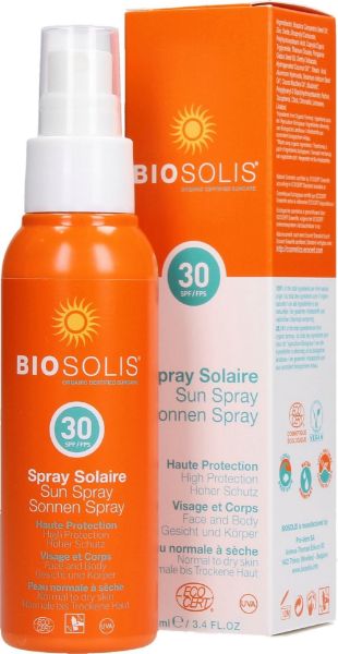 Obrazek BIOSOLIS Spray przeciwsłoneczny SPF30 100ml