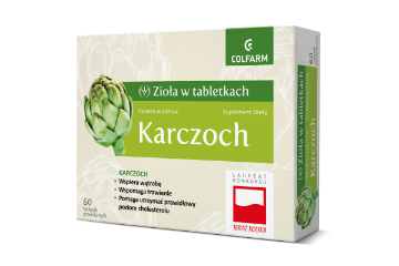 Pokaż szczegóły dla Colfarm Karczoch 60 tabl. Obrazek Colfarm Karczoch 60 tabl.