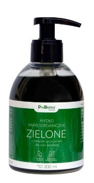Pokaż szczegóły dla Probiotics Mydło mikroorganiczne zielone 300ml Obrazek Probiotics Mydło mikroorganiczne zielone 300ml