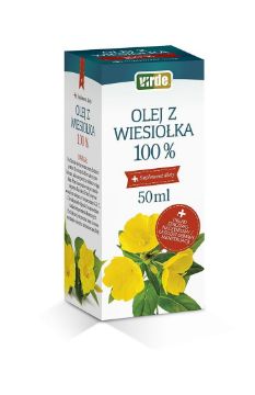 Pokaż szczegóły dla Virde Olej z wiesiołka 100% 50ml  Obrazek Virde Olej z wiesiołka 100% 50ml