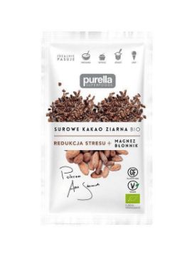 Pokaż szczegóły dla Purella Surowe Kakao BIO 40g Obrazek Purella Surowe Kakao BIO 40g