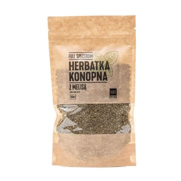 Pokaż szczegóły dla Full Spectrum Herbatka konopna z melisą 2% CBD 50g Obrazek Full Spectrum Herbatka konopna z melisą 2% CBD 50g