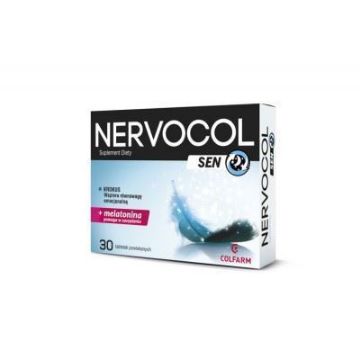 Pokaż szczegóły dla Colfarm Nervocool Sen 30 tabl. Obrazek Colfarm Nervocool Sen 30 tabl.