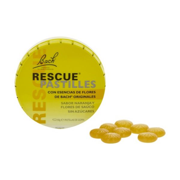 Obrazek Bach Rescue Pastylki do ssania Orange 50g