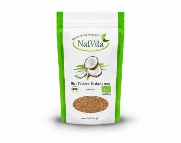 Pokaż szczegóły dla NatVitaCukier kokosowy 350g  Obrazek NatVitaCukier kokosowy 350g