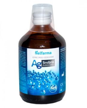 Pokaż szczegóły dla Nelfarma Srebro Koloidalne AG 300ml  Obrazek Nelfarma Srebro Koloidalne AG 300ml