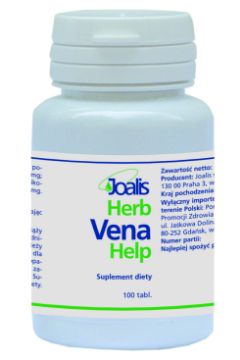 Pokaż szczegóły dla Joalis Herb Vena Help 100 tabl. Obrazek Joalis Herb Vena Help 100 tabl.