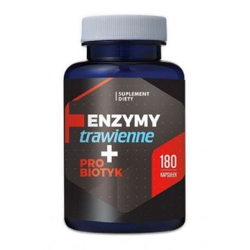 Pokaż szczegóły dla Hepatica Enzymy trawienne+Probiotyk 180 kaps Obrazek Hepatica Enzymy trawienne+Probiotyk 180 kaps