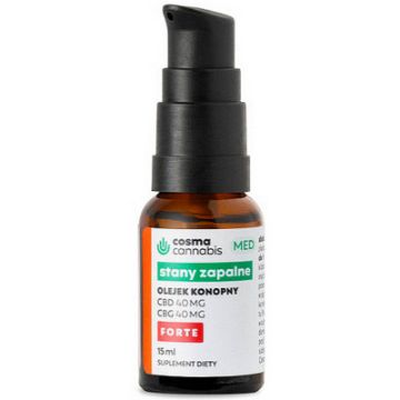 Pokaż szczegóły dla Cosma Cannabis Stany Zapalne forte 15ml Obrazek Cosma Cannabis Stany Zapalne forte 15ml