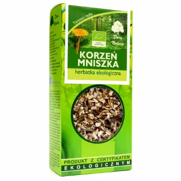 Pokaż szczegóły dla Dary Natury Korzeń mniszka 100g Obrazek Dary Natury Korzeń mniszka 100g