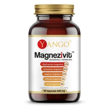 Pokaż szczegóły dla Yango Magnezivit 40 kaps. Obrazek Yango Magnezivit 40 kaps.