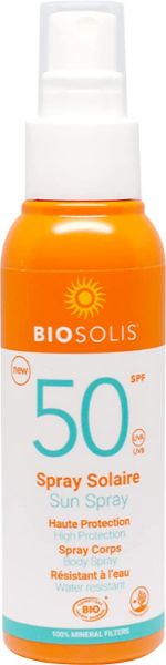 Obrazek BIOSOLIS Spray przeciwsłoneczny SPF50 100ml