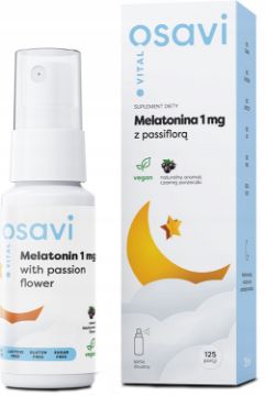 Pokaż szczegóły dla Osavi Melatonina z Passiflorą 1mg 25ml Obrazek Osavi Melatonina z Passiflorą 1mg 25ml