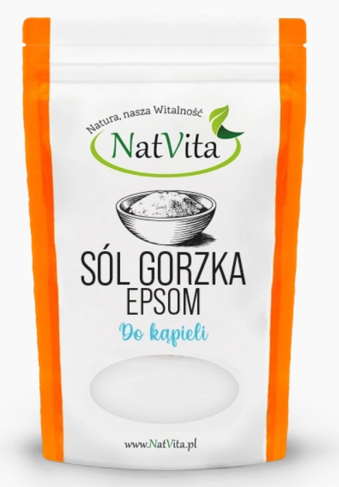 NatVita S l EPSOM 1kg Naturalne Suplementy Witaminy I Zio a Od 