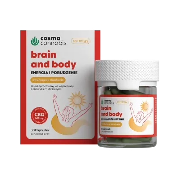 Pokaż szczegóły dla Cosma Cannabis Kapsułki Brain and Body 30 szt Obrazek Cosma Cannabis Kapsułki Brain and Body 30 szt