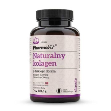 Pokaż szczegóły dla Pharmovit Naturalny kolagen z dorsza 101,6 g Obrazek Pharmovit Naturalny kolagen z dorsza 101,6 g
