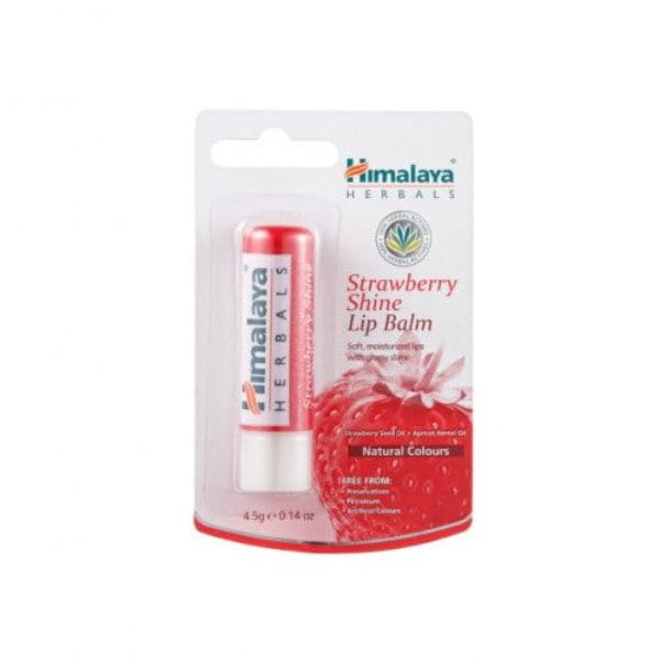 Obrazek Himalaya Balsam do ust Strawberry Shine 4,5 g