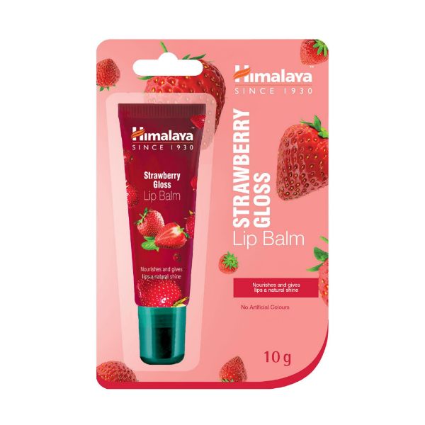 Obrazek Himalaya Balsam do ust Strawberry Gloss 10g