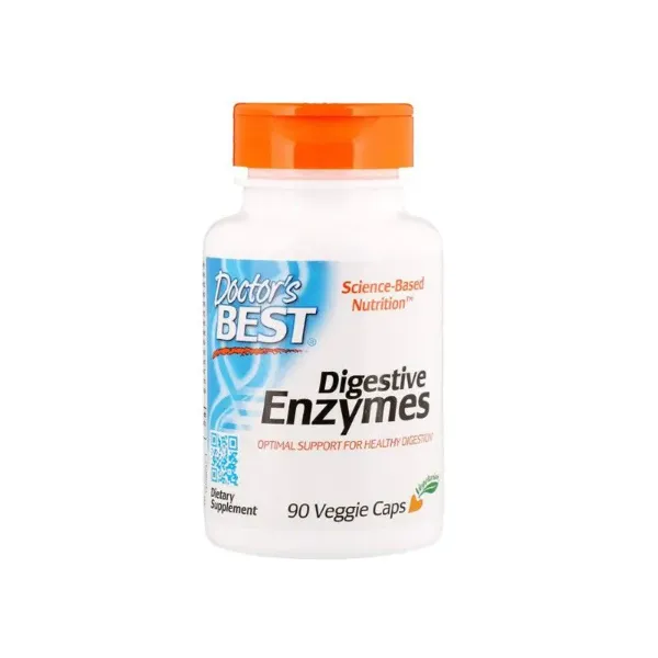 Obrazek Doctor's Best Digestive Enzymes Enzymy 90 caps