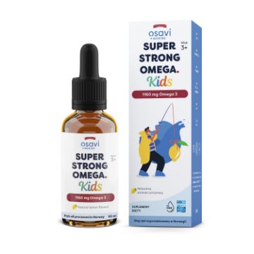 Pokaż szczegóły dla Osavi Super Strong Omega Kids (Marine), 1160mg  Obrazek Osavi Super Strong Omega Kids (Marine), 1160mg