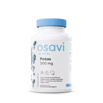 Pokaż szczegóły dla Osavi Potas, 300mg - 90 vegan caps Obrazek Osavi Potas, 300mg - 90 vegan caps