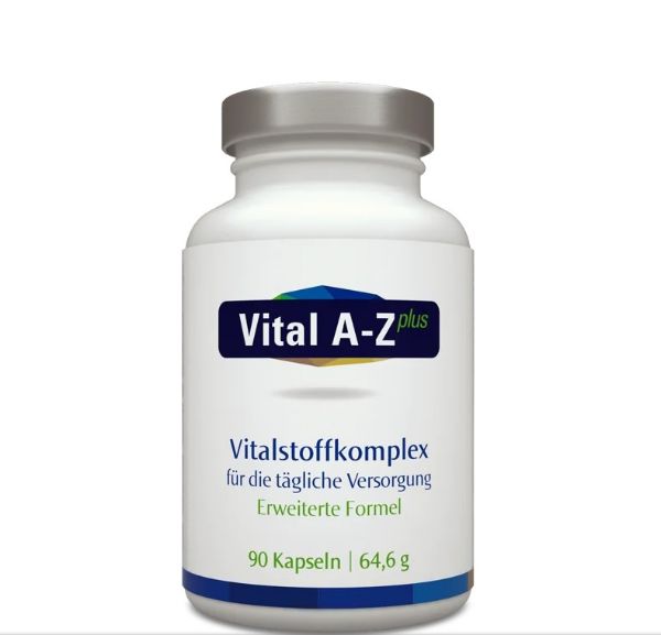 Obrazek Bellmeda Vital A-Z  Mulitiwitaminy i minerały o najwyższej wchłanialności 90 kapsułek